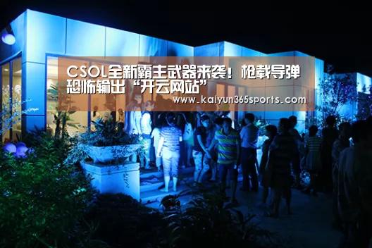 CSOL全新霸主武器来袭!枪载导弹恐怖输出“开云网站”(图1) 开云网站