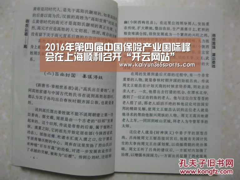 2016年第四届中国保险产业国际峰会在上海顺利召开“开云网站”(图3) 开云体育
